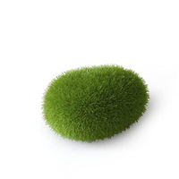 Produktbild von Europet Bernina Aqua Della Moos Ball Aquariendekoration Kunstpflanze Grün 11,5 x 9 x 6 cm