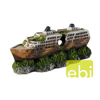 Produktbild von Europet Bernina Aquariendekoration Versunkenes Passagierschiff Mini-Cruiser 19,5x7,5x8cm