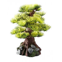 Produktbild von Europet Bernina Aquarium Dekoration Bonsai Figur und Höhle in Grün für Fische