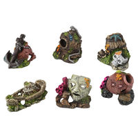 Produktbild von Europet Bernina Aquarium Dekoration Miniature Mix Figur und Höhle für Fische 7-10 cm
