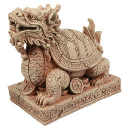 Europet Bernina Aquarium Dekoration Schildkröte Figur und Höhle Beige – Bild 1 von 2