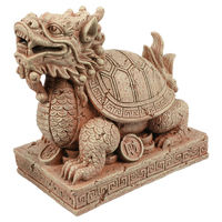 Produktbild von Europet Bernina Aquarium Dekoration Schildkröte Figur und Höhle Beige