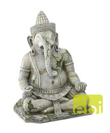 Europet Bernina Aquariumdekoration Angkor Gott Figur und Höhle Grau – Bild 1 von 6