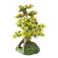 Produktbild von Europet Bernina Aquariumdekoration Bonsai Kunstpflanze Grün 15cm