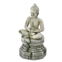 Produktbild von Europet Bernina Aquariumdekoration Buddha Bayon Figur und Höhle Grau 9 x 8,5 x 17,5 cm