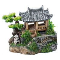 Produktbild von Europet Bernina Aquariumdekoration Koreanisches Haus Figur und Höhle für Fische 22,5 x 19 x 18,5 cm
