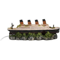 Produktbild von Europet Bernina Aquariumdekoration Schiffswrack Titanic mit Ausströmer und Höhle