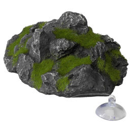 Europet Bernina Aquariumdekoration Schwimmstein für Fische in Grau – Bild 1 von 2