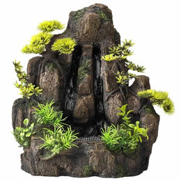 Europet Bernina Aquariumdekoration Wasserfall Felsen Braun für Fische – Bild 1 von 5