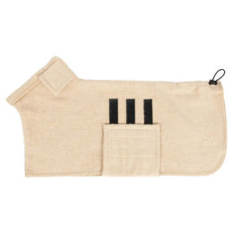 Produktbild von Europet Bernina Bademantel aus Baumwolle beige Größe XS