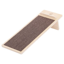 Europet Bernina D&D Home Kenny Doppelseitiges Katzen Kratzbrett aus Holz Braun 75x25x17cm – Bild 1 von 6