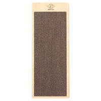 Produktbild von Europet Bernina D&D Lenny Scratchboard Wandkratzbrett aus Holz und Sisal für Katzen 68x25x2cm