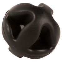 Produktbild von Europet Bernina Hundespielzeug Ball Bark aus Naturkautschuk Schwarz