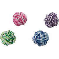 Produktbild von Europet Bernina Hundespielzeug Baumwollball XL Bunt - 720 g