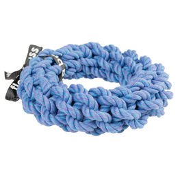 Europet Bernina Hundespielzeug da-chain geflochtener Ring aus Baumwolle blau 18 x 18 x 4 cm – Bild 1 von 1