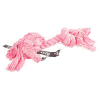 Produktbild von Europet Bernina Hundespielzeug Seil mit 2 Knoten aus Baumwolle Rosa