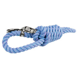 Produktbild von Europet Bernina Hundespielzeug Tug Life Spielseil aus Baumwolle Blau mit 2 Schlaufen