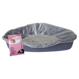 Europet Bernina Hygienebeutel für Katzentoiletten U-Form Transparent 5 Stück – Bild 1 von 4