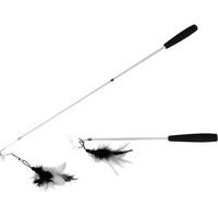 Produktbild von Europet Bernina Katzenangel Teleskop Angelrute Schwarz Weiß 35-95 cm