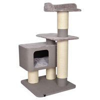 Produktbild von Europet Bernina Katzenkratzbaum Vece Beige XL mit Sisal 80 x 80 x 148 cm