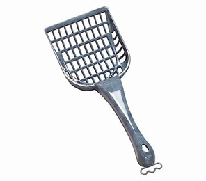 Europet Bernina Katzenstreuschaufel aus Kunststoff in Grau oder Bunt – Bild 1 von 2