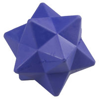 Produktbild von Europet Bernina Kauspielzeug Get Star-Ted blau aus Gummi für Hunde 9x9cm