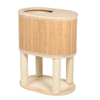 Produktbild von Europet Bernina Kratzbaum Bamboo Tori 75 aus Bambus in Beige 59 x 39 x 76 cm für Katzen