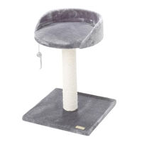 Produktbild von Europet Bernina Kratzbaum Classic Sofa für Katzen Grau mit Sisal 38 x 38 x 52 cm