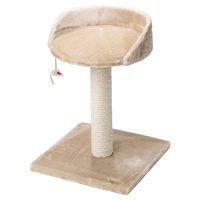 Produktbild von Europet Bernina Kratzbaum Classic Sofa für Katzenkitten in Beige mit Sisal 38 x 38 x 52 cm