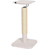 Produktbild von Europet Bernina Kratzbaum Iwaki für Katzen Weiß mit Sisal 47 x 47 x 92 cm