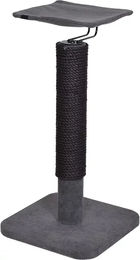 Europet Bernina Kratzbaum Iwaki Grau mit Hängematte und Sisal 47x47x92cm für Katzen – Bild 1 von 3