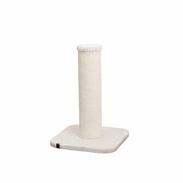 Europet Bernina Kratzbaum London für Katzen in Creme mit Sisal 56x56x80 cm – Bild 1 von 2
