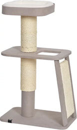 Europet Bernina Kratzbaum Miyato Katzenmöbel Braun mit Sisal 56x36x91 cm – Bild 1 von 13