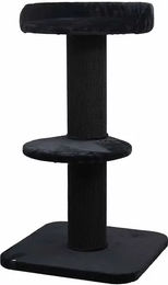 Europet Bernina Kratzbaum Mumbai für Katzen Schwarz 68x68x122 cm mit Sisal – Bild 1 von 6
