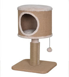 Europet Bernina Kratzbaum Trend Anise für Katzen Braun 38x38x60,5 cm – Bild 1 von 3