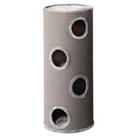 Produktbild von Europet Bernina Kratzbaum Trend Cat Dome Extreme für Katzen Grau mit Sisal 50 x 50 x 120 cm