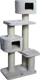 Europet Bernina Kratzbaum Trend Catrock Western Inn für Katzen mit Sisal in Creme/Beige 70x50x160cm – Bild 1 von 4