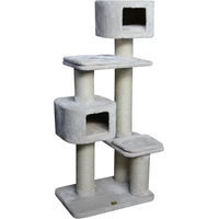 Produktbild von Europet Bernina Kratzbaum Trend Catrock Western Inn für Katzen mit Sisal in Creme/Beige 70x50x160cm