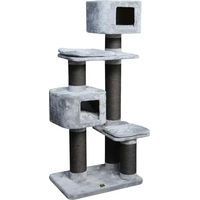 Produktbild von Europet Bernina Kratzbaum Trend Catrock Western Inn grau 70x50x160 cm mit Sisal
