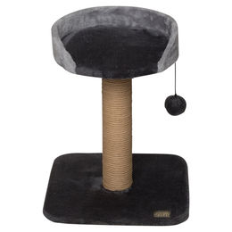 Europet Bernina Kratzbaum Trend Grove für Katzen und Kitten aus Plüsch und Sisal 35x35x44,5cm – Bild 1 von 5