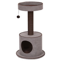 Produktbild von Europet Bernina Kratzbaum Trend York grau 45x45x80,5 cm Katzenmöbel