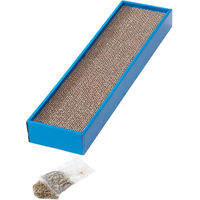 Produktbild von Europet Bernina Kratzbett aus Pappe für Katzen mit Katzenminze 50 cm - 50 cm