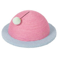 Produktbild von Europet Bernina Kratzbrett Saturn Scratch für Katzen aus Sisal in Rosa 40 x 40 x 17 cm