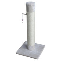 Produktbild von Europet Bernina Kratzsäule Classic Post für Katzen in Beige mit Sisal 38x38x80 cm