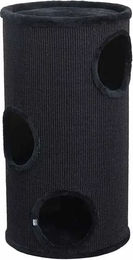 Europet Bernina Kratztonne Dublin für Katzen Schwarz 40x40x76 cm mit Sisal – Bild 1 von 6