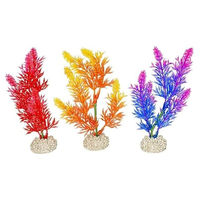 Produktbild von Europet Bernina Kunstpflanze Wasserpest bunt für Süßwasser Aquarien und Fische - 13 cm