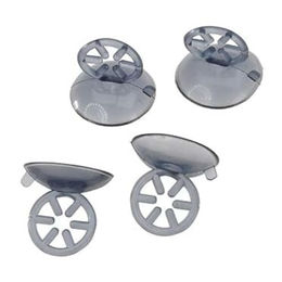 Europet Bernina Mulmsauger für Fische aus Kunststoff in Transparent/Weiß – Bild 1 von 3