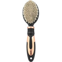 Produktbild von Europet Bernina Noir Bristle Brush extra weiche Pflegebürste mit Ziegenhaar für Hunde und Katzen