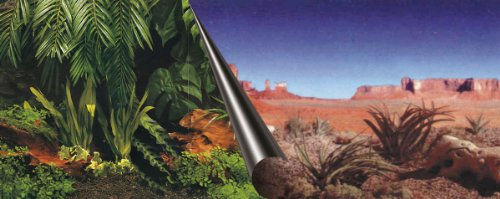 Produktbild von Europet Bernina Photo-Rückwand Jungle and Dessert aus Kunststoff 120 x 50 cm