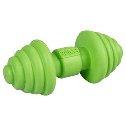 Produktbild von Europet Bernina Power Pump Kauspielzeug aus Gummi Grün Größe S für kleine Hunde